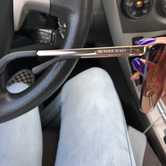 Michael Kors brown tinted frames with case - Picture 3 of 3